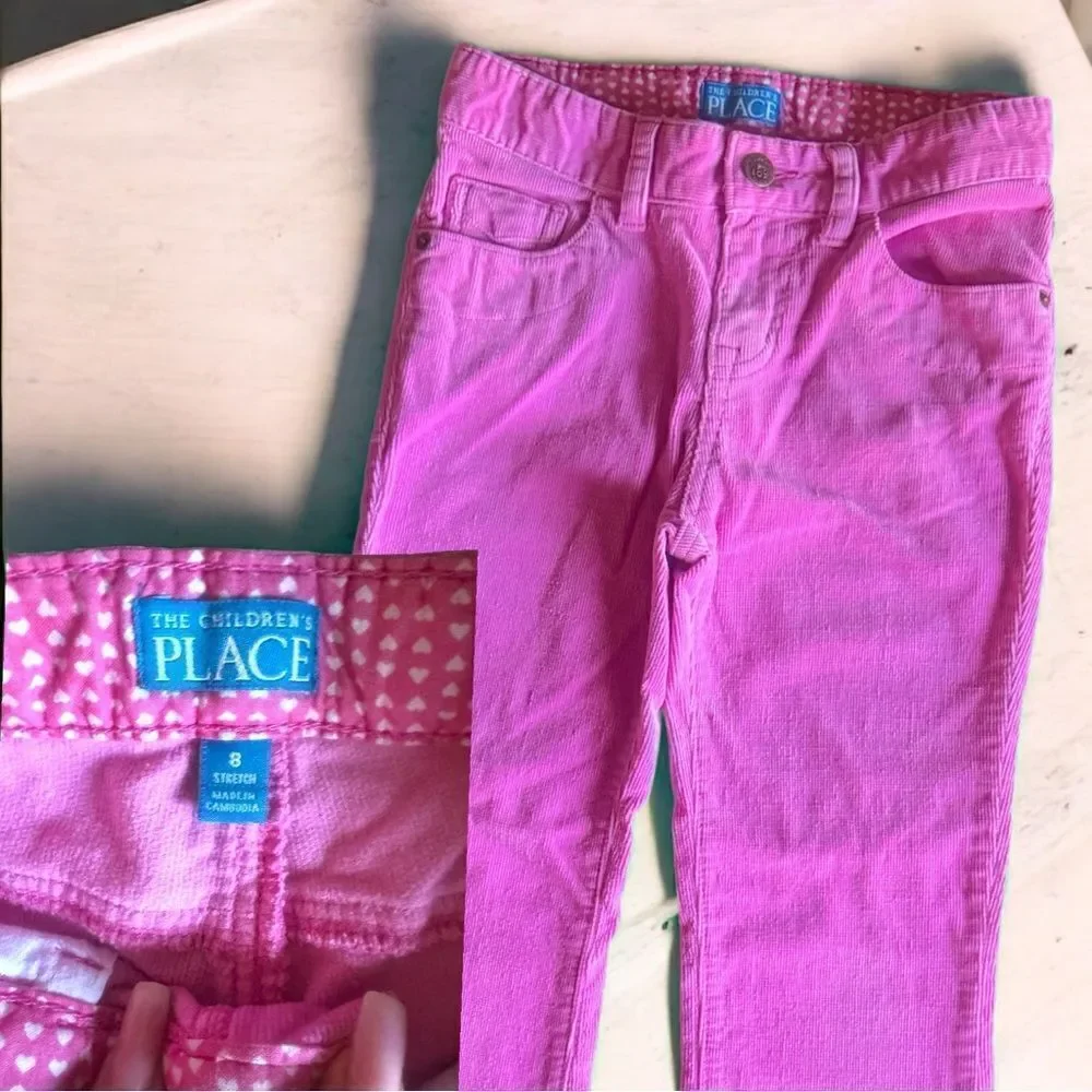 The Children’s Place Jeans l Pink Corduroy Pants l 8 l EUC